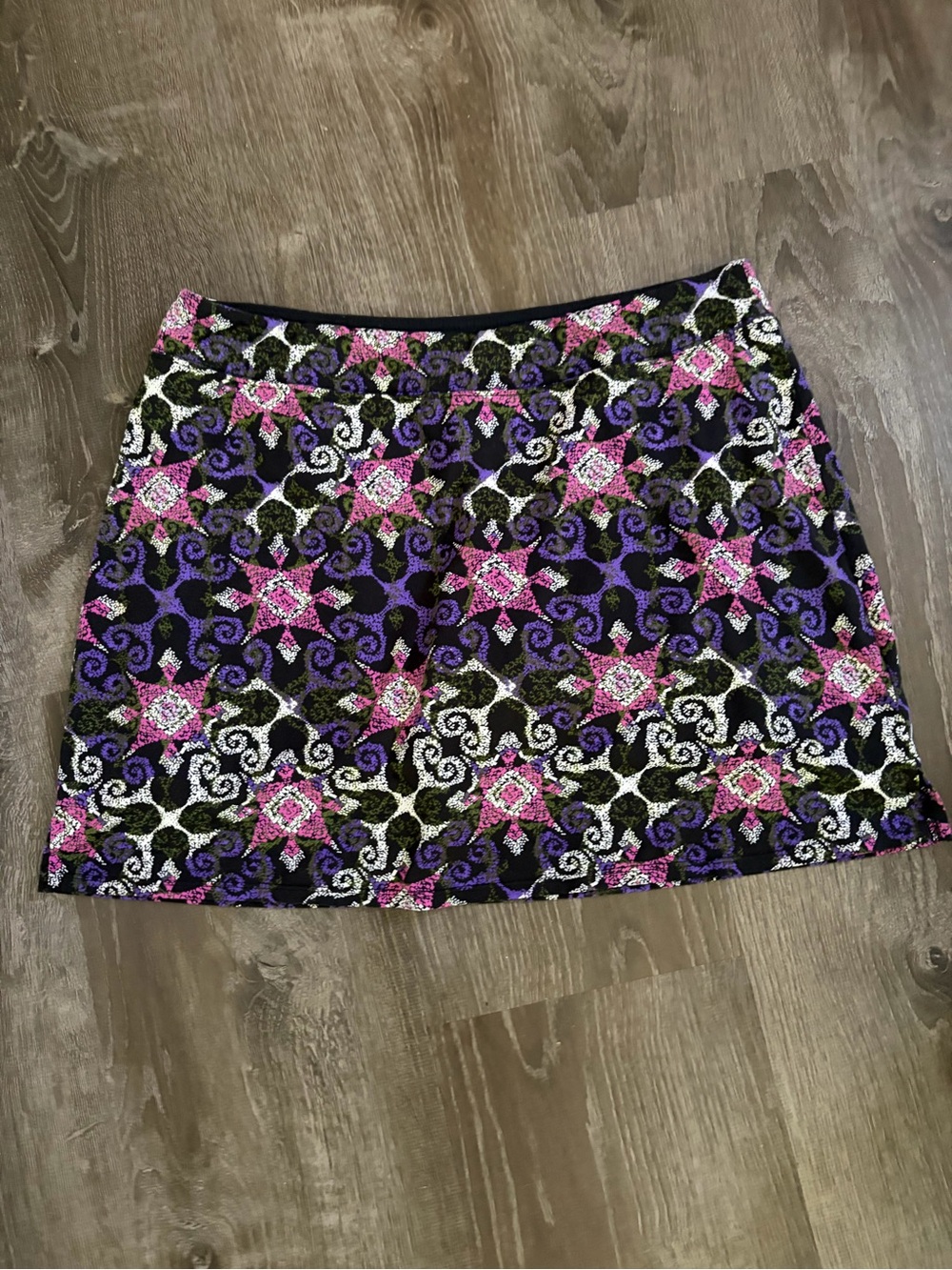 Tranquility by Colorado Clothing Geometric Starmaze Skort XL